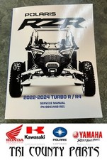 2022-2024 Polaris RZR Turbo R Turbo R4 Service Manual Genuine OEM 9941449 picture