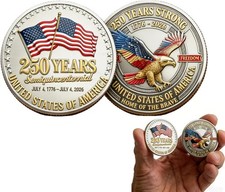 250 Anniversary Coin,1776-2026,250 Year American Anniversary Coin,American Great picture