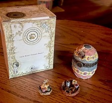 Boyds Bear Treasure Box - Watson's Fabearlous Egg / Peep McNibble  Special Editi picture