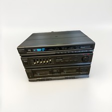 Panasonic SA-H51 Vintage Stereo Cassette Receiver AM/FM Dual Tape Deck Tested picture