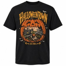 Halloweentown Est 1998 Halloween T Shirt Retro Pumpkin Unisex Graphic Tee picture