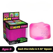 NeeDoh Nice Cube - Sensory Squishy Fidget Toy, Stress Relief, Assorted Colours picture