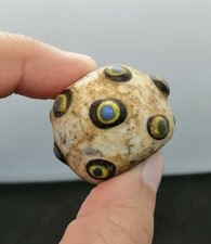 Ancient Mosaic Glass Wonderful Old Rare Unique Bead picture