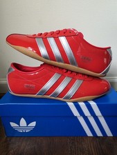 adidas Tokyo - Red & Silver Metallic Gum - Women's Size 10.5 New W Box JQ0596 picture