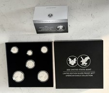 2021 US MINT Limited Edition Silver Proof Set American Eagle Collection Coins picture