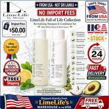LimeLife Full of Life Shampoo Conditioner Duo 8 oz Each Citrus Mint New in Box🔥 picture