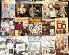 LEISURE ARTS LEAFLETS- 1234- 2030 -MANY CHOICES- CROSS-STITCH, KNIT OR CROCHET picture