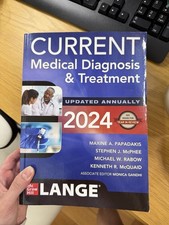BRAND NEW Current Medical Diagnosis & Treatment 2024 Paperback Medicine Resident picture