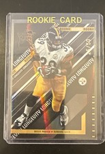 2004 Leaf Rookies & Stars Longevity - Rookie Willie Parker #181 Black /50 (RC) picture