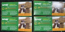 Lot Of 4 SPAX Powerlags For Structural Wood To Wood Connection 1/4