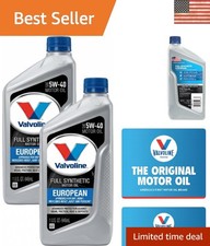 European Full Synthetic SAE 5W-40 Motor Oil 2 Quart Pack - Engine Protection picture