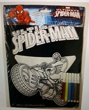 Marvel Spiderman Fuzzy Poster  Rare picture