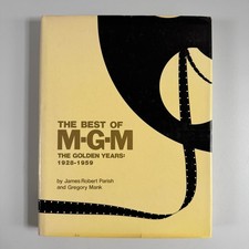 Best of MGM The Golden Years 1928-1959 Parish Mank 1981 Film History Hardcover picture