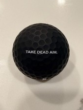 Vice x Uncrate Matte Black Golf Ball 001 Limited Edition- Brand New picture