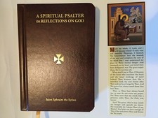 A Spiritual Psalter or Reflections on God (Hardcover) with Prayer Bookmark -NEW picture