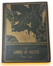 1928 The Songs Of Bilitis Pierre Louys Illus. Franz Felix Lmt Ed 24 Color Prints picture