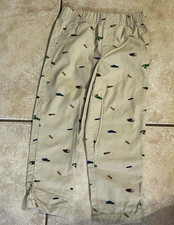 Carter's Boys 5T Beige School Print Jogger Pants Exclusive of Decoration picture