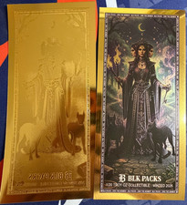 1 X GoldBack 24K Leaf Foil Note 1/20 Troy Oz. UNC, BLK PACKS MOMENT, SOUND MONEY picture