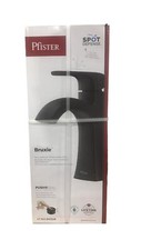 Pfister Bruxie SingleHandle Single-Hole Bathroom Faucet w/ Deckplate & Drain Kit picture