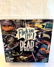 Flick 'em Up Dead of Winter Board Game Pretzel Games 2017 Zombie Dexterity picture