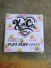 KIM CHI CHIC PPP 03 Translucent Powder Puff Puff Pass Set & Bake Powder NEW picture