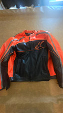 Alpinestars Black Label 4xl Leather Motorcycle Riding Jacket Inc Winter Liner picture