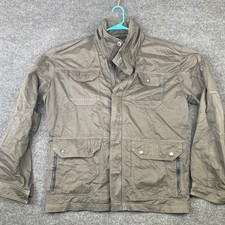 KUHL Kollusion Jacket Mens XXL Gray Field Utility Full Zip Button Coat 1040 picture