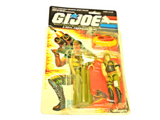 1988 Hasbro GI Joe BackBlast back blast Anti-Aircraft Soldier Unsealed and TAPED picture