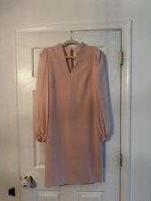 Vince Camuto Women's Blush Pink Long Sleeve Dress Size 10 picture