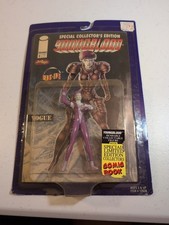 Youngblood Vogue Action Figure w/ Comic – JusToys 1995 – New Sealed Vintage picture