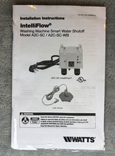 Watts IntelliFlow A2C-SC Washing Machine Smart Water Shutoff Valve Open Box picture