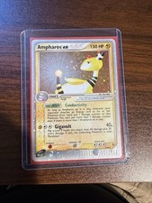 Pokemon TCG Ampharos ex 89/97 2003 Holo *Swirl* Ultra Rare 150 HP ENG EX Dragon picture