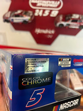 Lionel Racing Kyle Larson #5 2025 Champion Silver Chrome 1:24 DualAutographed picture