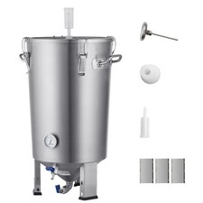 8 Gal Stainless Steel Home Brew Kettle Fermenter Set Beer Brew Bucket Fermentor picture