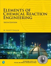 (ELECTRONIC FORMAT) Elements of Chemical Reaction Engineering by Folger 6th Ed. picture