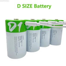 1-10PCS USB Rechargeable D Size Batteries LR20 1.5V 12000mWh w/ Type-C Cable picture