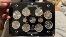 Engelhard Prospector Set Silver Rounds Lot 1982-1987, 2025 in Case w fractionals picture