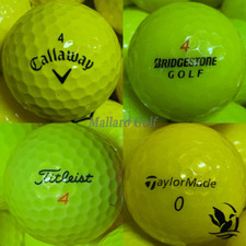 AAA-AAAAA Yellow Value to Mint Condition Used Golf Balls Assorted Brands picture