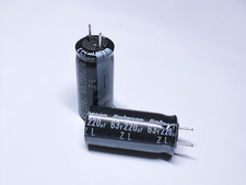 10PCS 63ZL220MEFC10X23 Rubycon 220uF 63V Electrolytic PC-Pin Capacitor ZL picture
