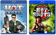 Hot Shots 1&2 Part Deux Two Movie Bundle Blu-Ray BRAND NEW (USA Compatible) picture