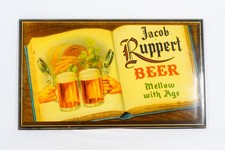 Antique Jacob Ruppert Beer Sign Advertising Wood Mellow With Age Breweriana picture