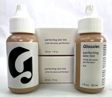 NEW Glossier Perfecting Skin Tint Sheer Light Medium Neutral G8 1 oz. (LOT OF 2) picture