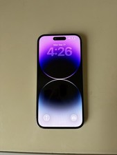 Apple iPhone 14 Pro A2650 128GB Purple iOS Smartphone Network Unlocked picture