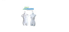 Male + Female Hanging Torso Form (White) picture
