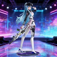 Girls Frontline 2 Klukai HK416 24cm PVC Anime Figure Mecha Girl Statue picture