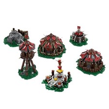 YOUFOY 6-in-1 Game Architecture Bundle Building Toys Set 3677 Bricks Gift picture