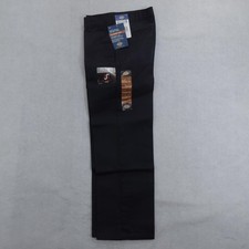 Dickies Pants Boys 10 Navy Classic Fit Straight Leg Reinforced Knee School New picture