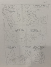 Bernie Wrightson Original Unpublished Incredible Hulk Story Pg 29 Marvel Pencils picture