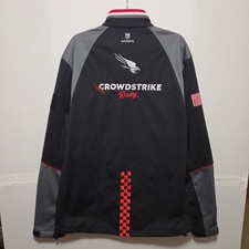 NWOT Marwin Sports AWS CROWDSTRIKE  RACING Embroidered Double-Sided Jacket Sz L picture