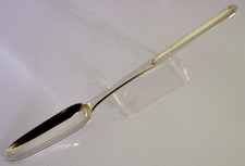 EARLY 1787 ENGISH GEORGIAN SOLID STERLING SILVER MARROW SCOOP ANTIQUE picture